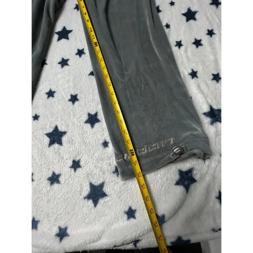 Jordan Velour Track Pants Mens Medium Gray Jogger Drawstring Athletic